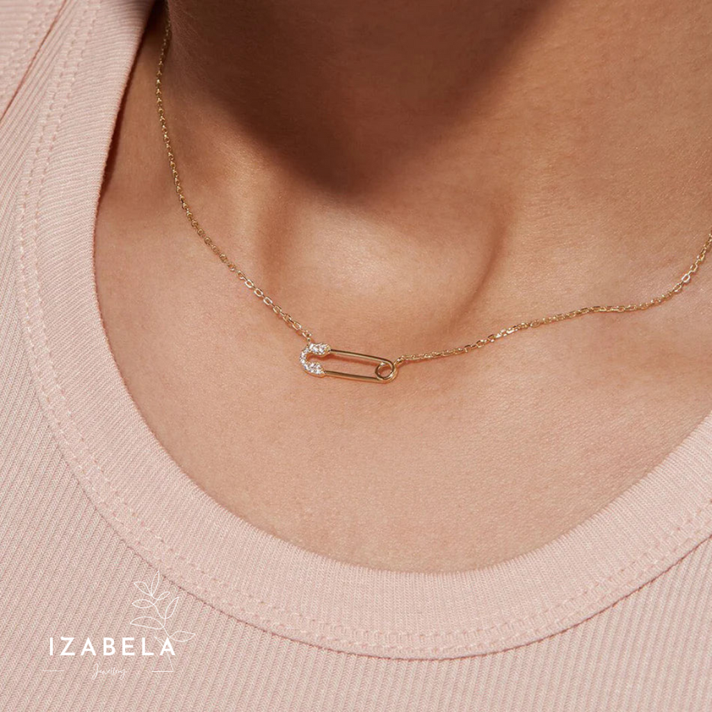 Paper Clip Necklace