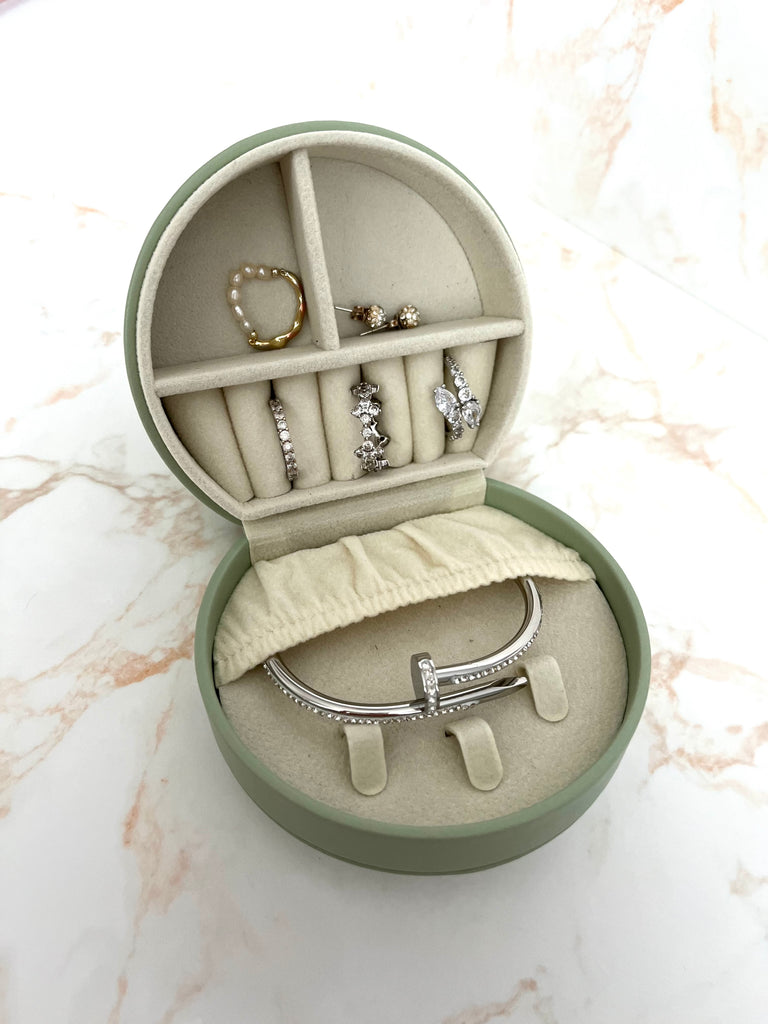 Faux Leather Jewellery Box