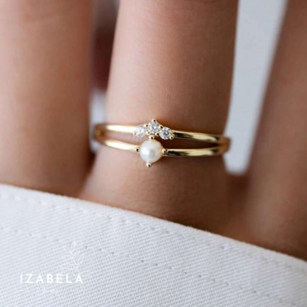 Xena Pearl Ring