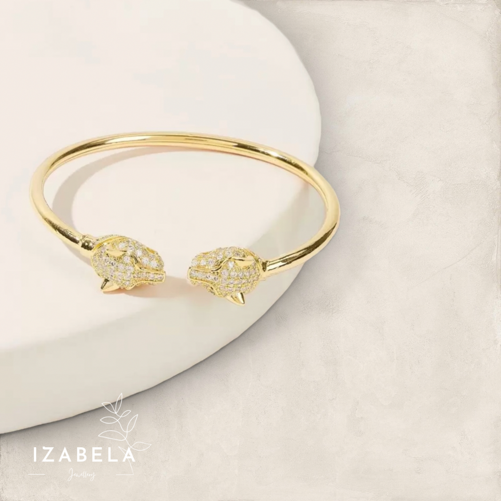 Leopard Bangle Bracelet