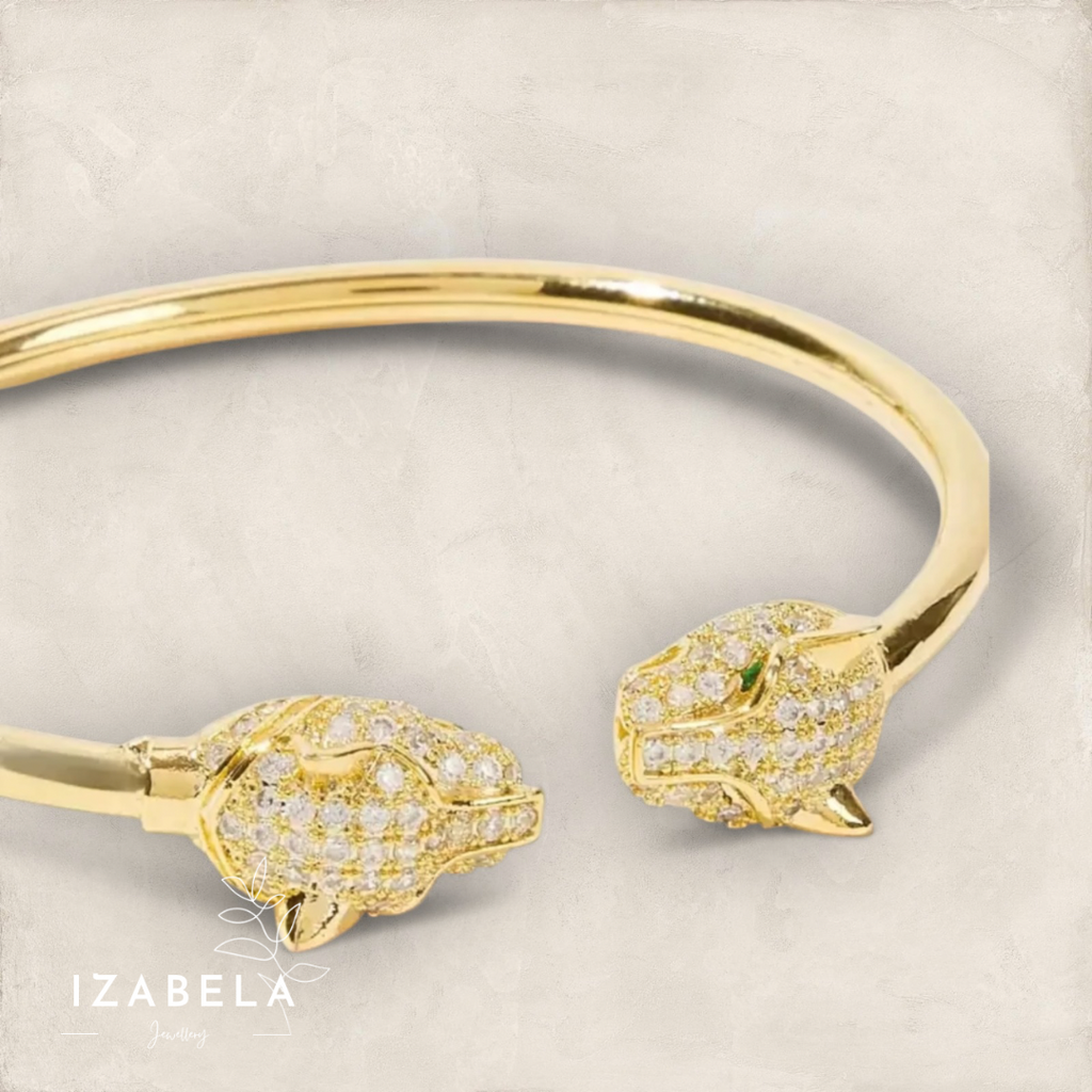Leopard Bangle Bracelet